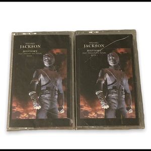 Michael Jackson History Book 1 (Rare - New, Sealed) 2 Cassette Tapes Book 1